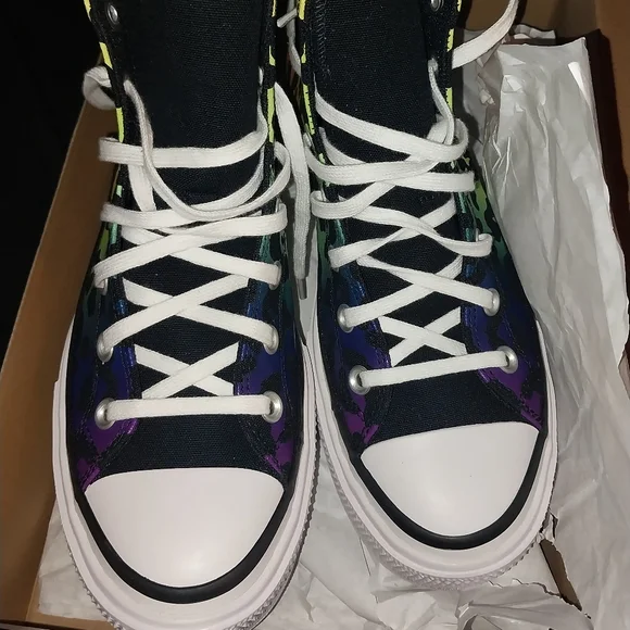 Converse Chuck Taylor All Star Lift Double Stack Platform High 'Pride 2025 - Picture 4 of 11